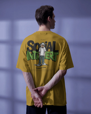 KOVASKO Men’s Social Introvert Oversized T-shirt