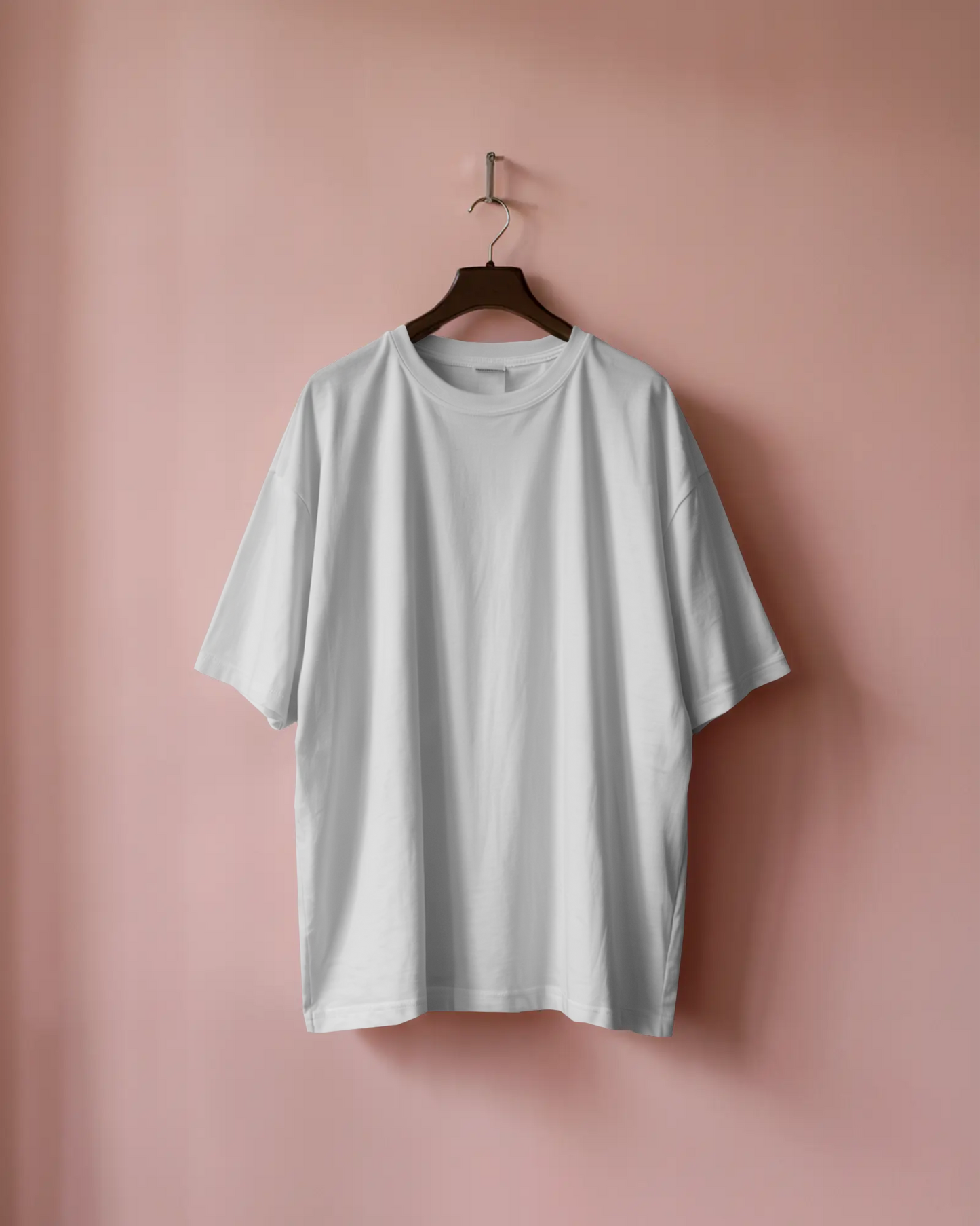 KOVASKO Mens Classic Plain Oversized T-Shirt