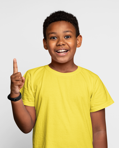 Blexee Boys Classic Plain Crew T-Shirt