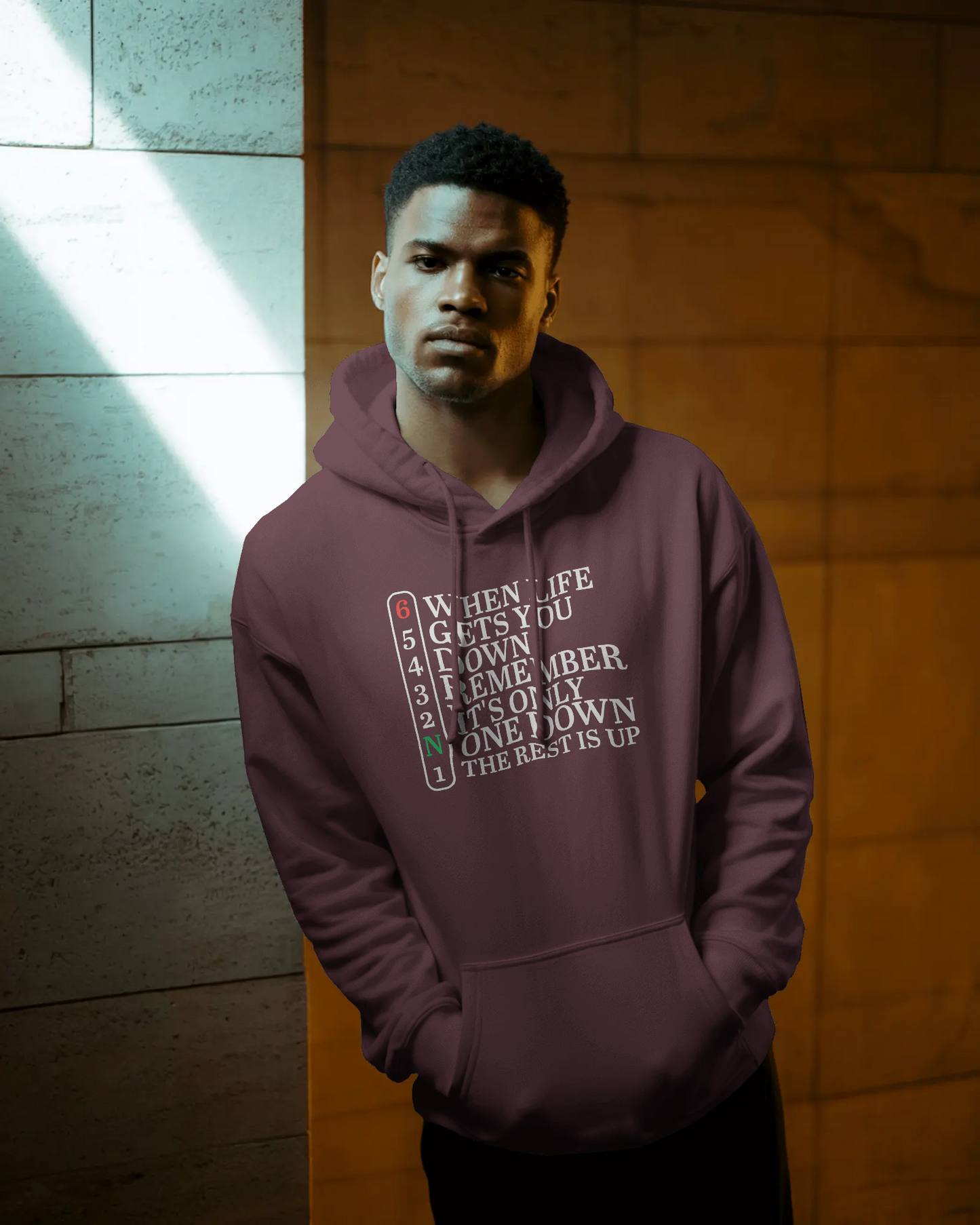 KOVASKO Men’s Biker Hoodie