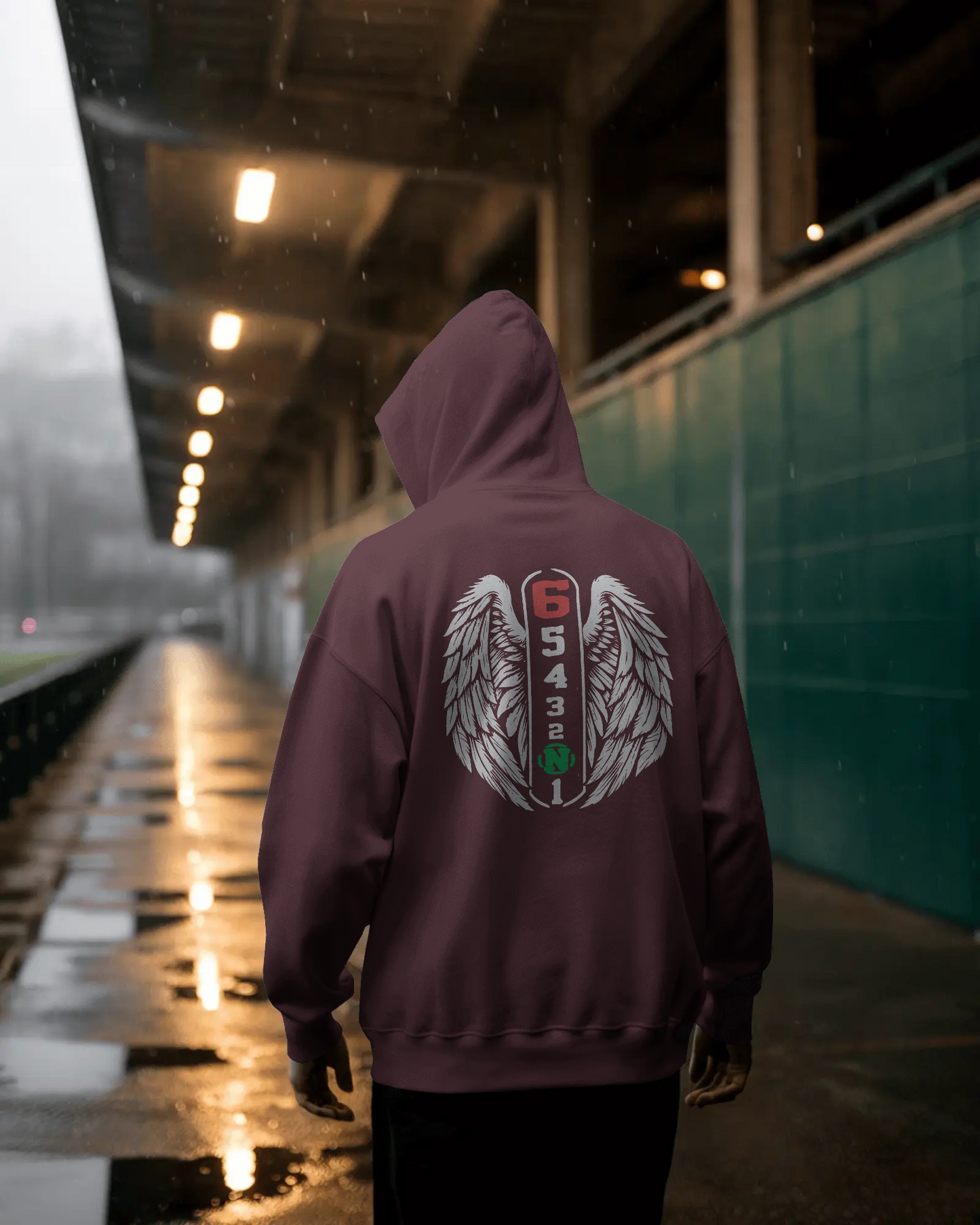KOVASKO Men’s Biker Hoodie